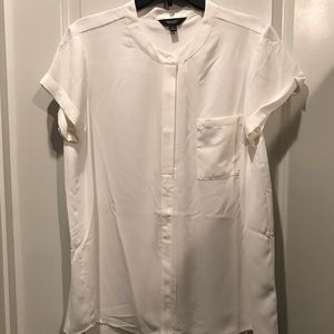 White short sleeve blouse